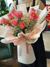 Valentine's Day- Roses Bouquet(12-50Roses)