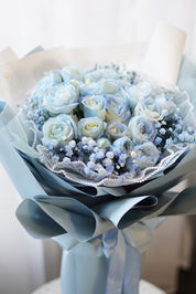 Baby Blue Spray Roses