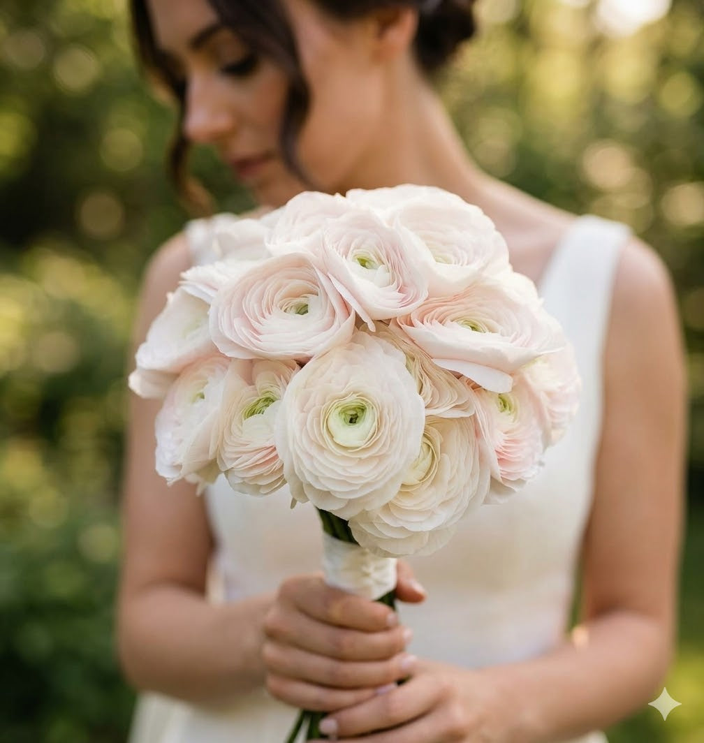 Ranunculus Bridal Bouquet
