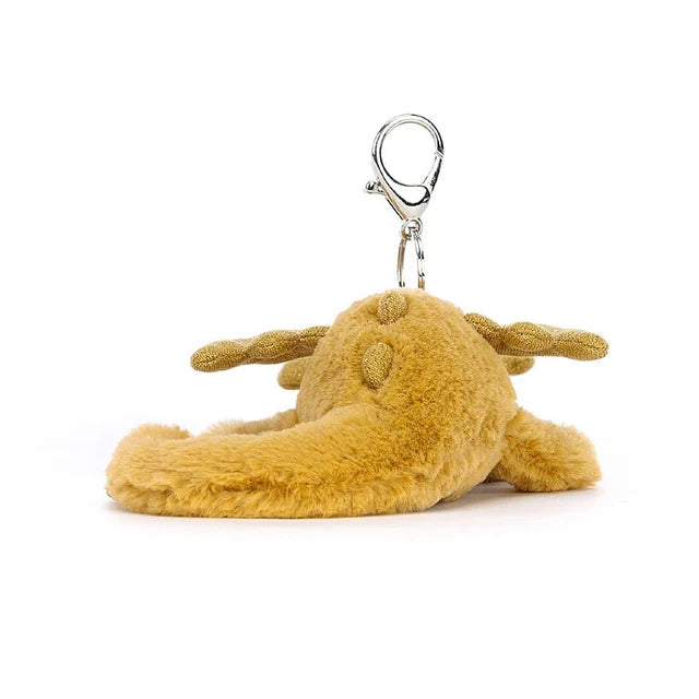 Golden Dragon Bag Charm Jellycat