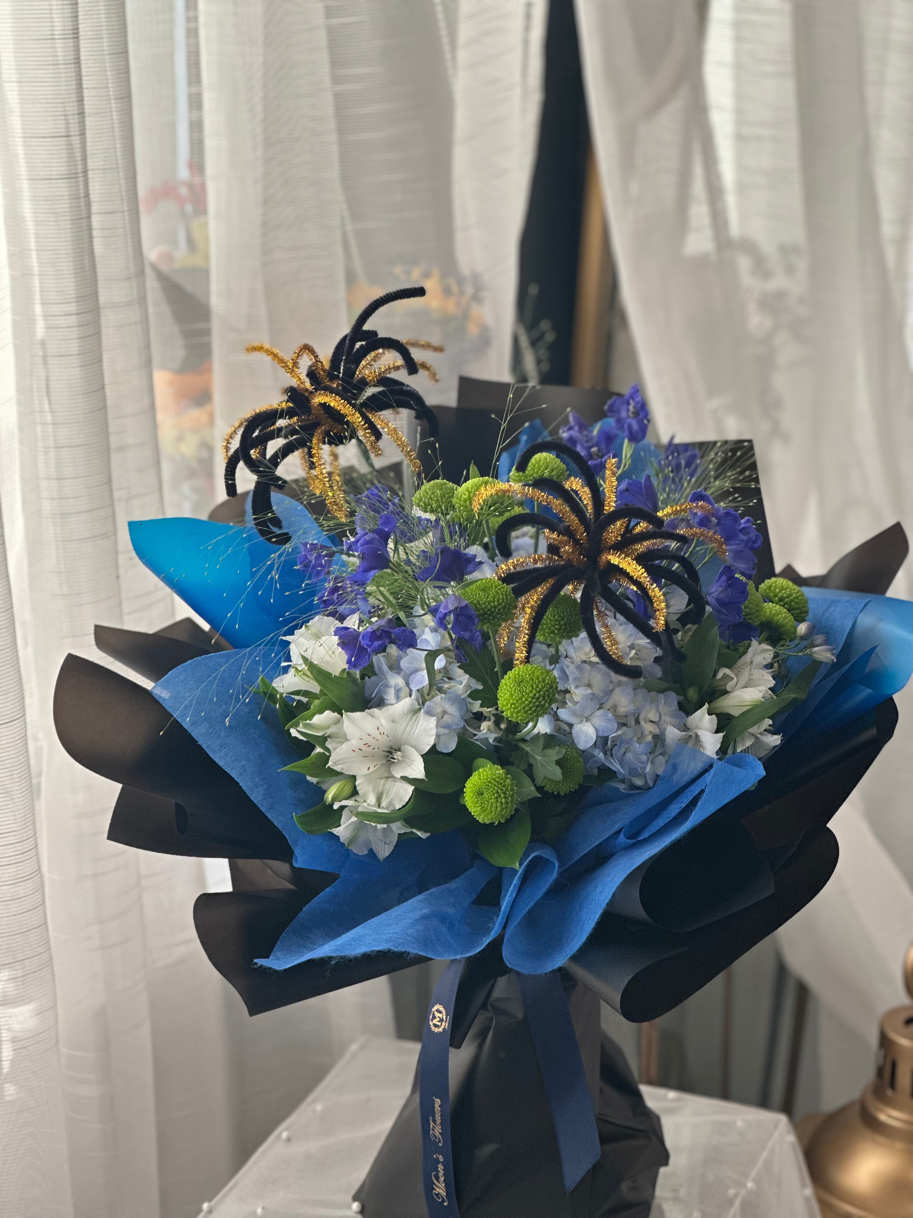 Blue Horizon | Firework Graduation Bouquet