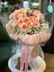 Princess Bouquet - Pink roses