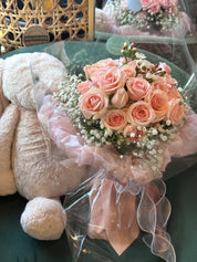 Princess Bouquet - Pink roses