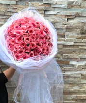 Valentine's Day - 100 Roses Bouquet
