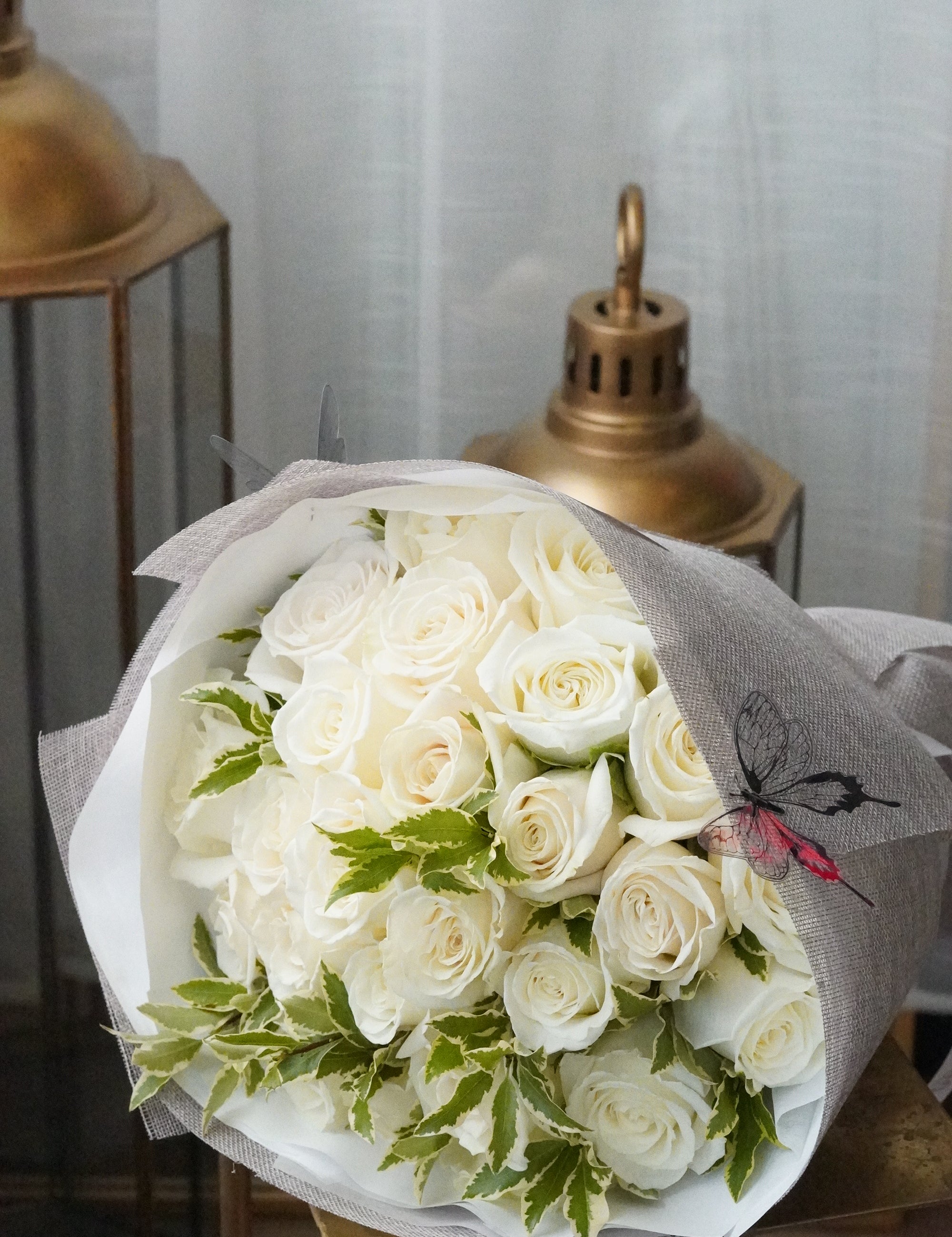 Valentine's Day - Rose Round Bouquet