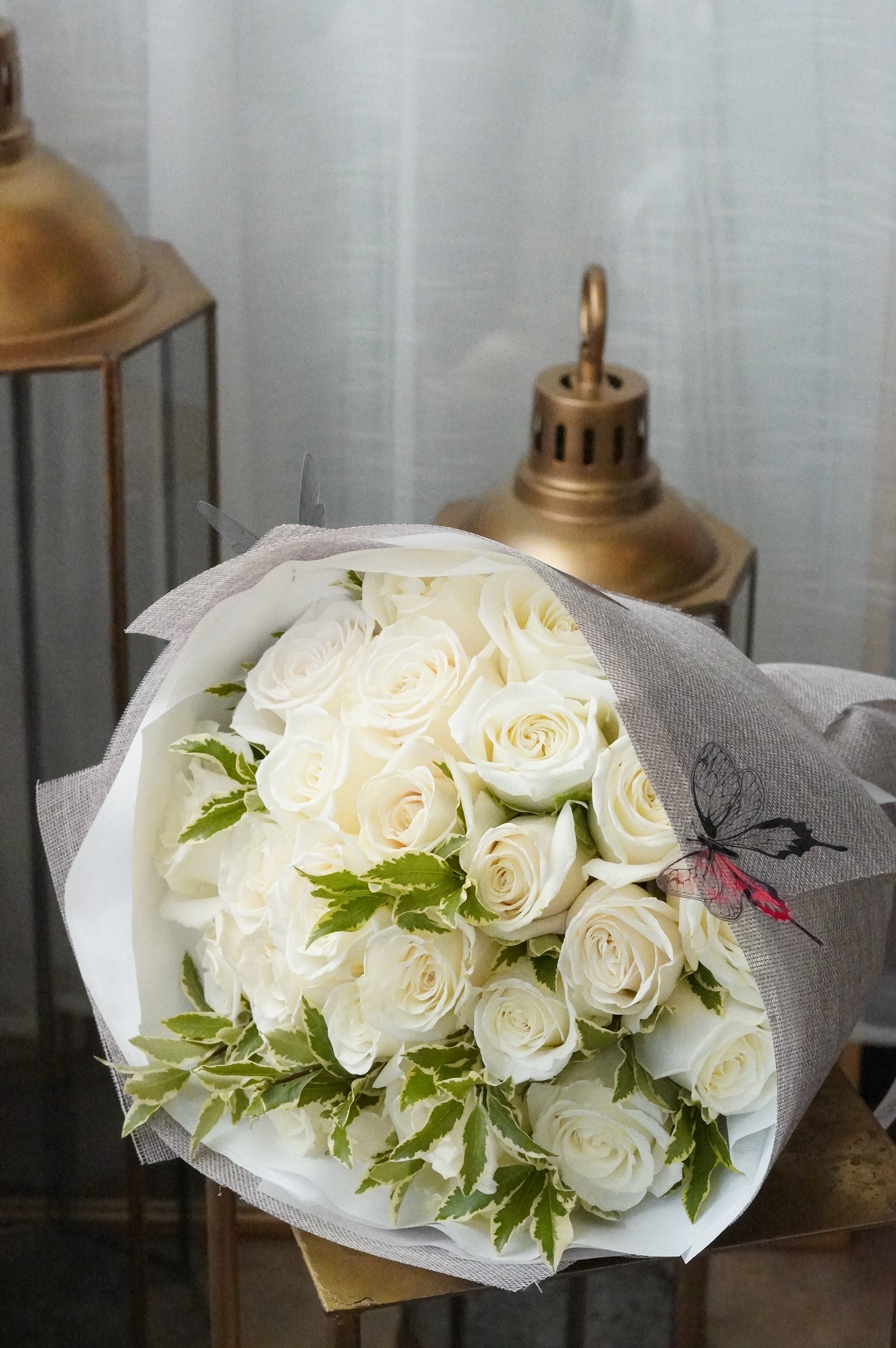 Valentine's Day - Rose Round Bouquet
