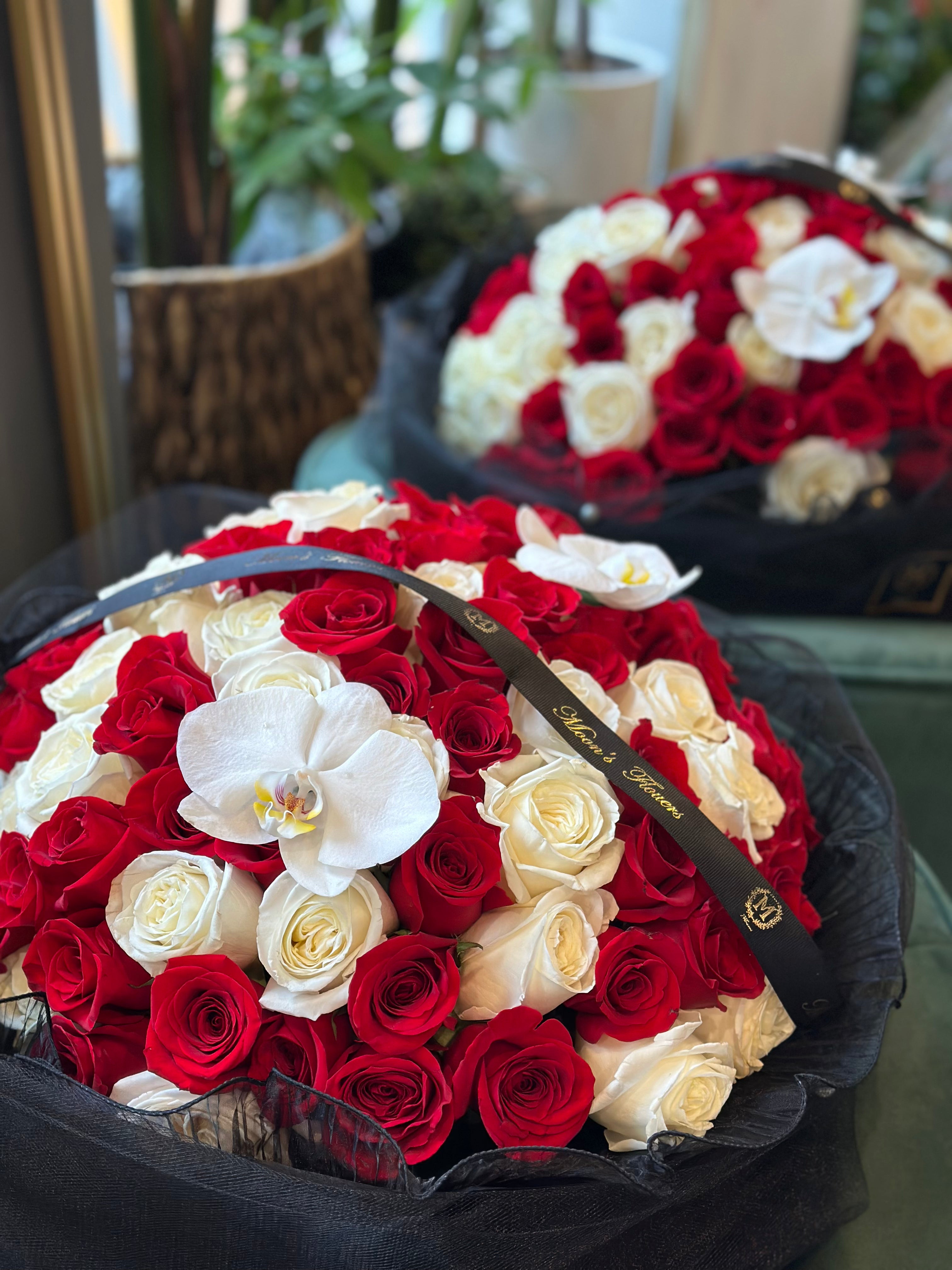 Valentine's Day - 50 Roses Bouquet