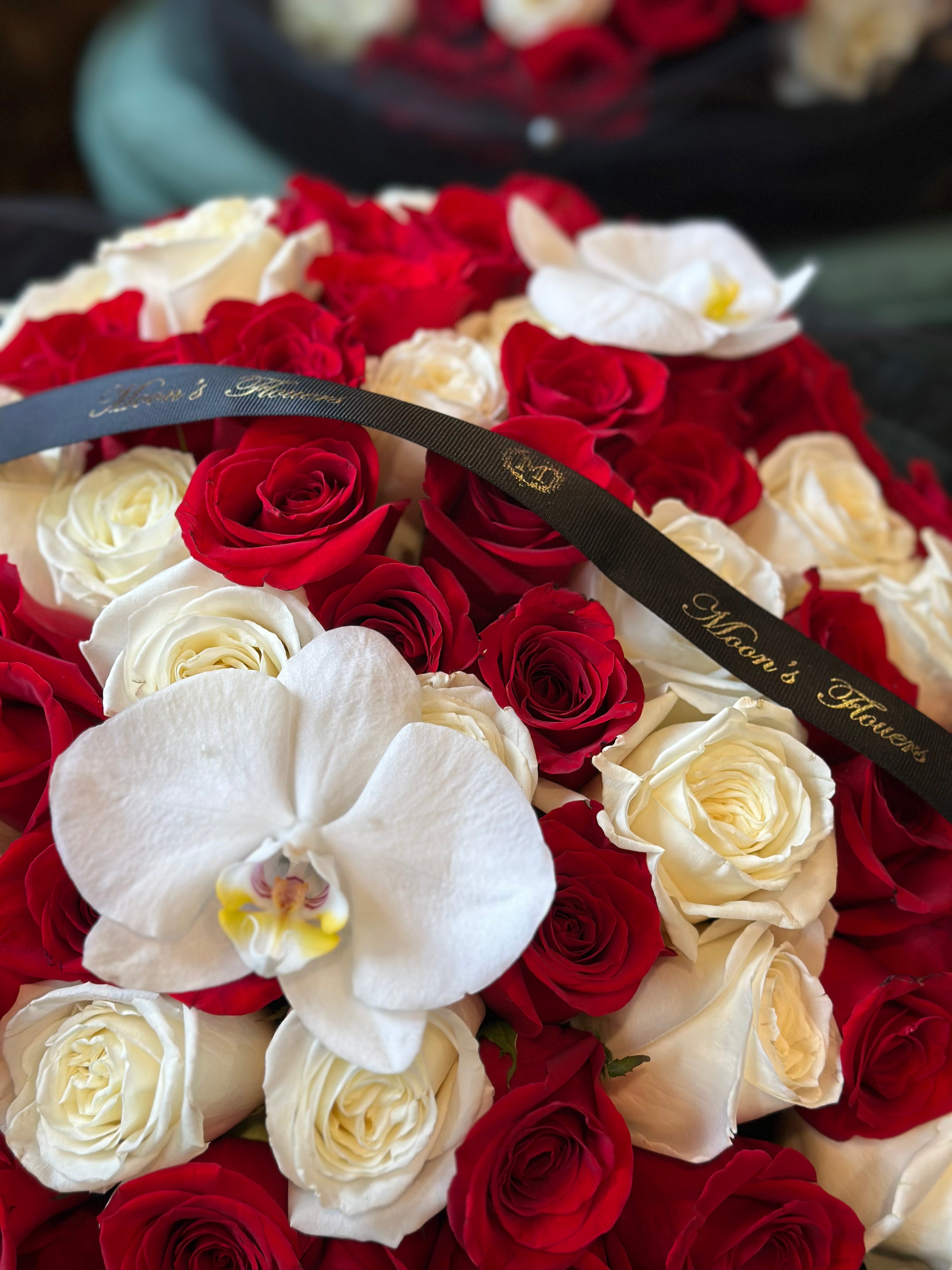 Valentine's Day - 50 Roses Bouquet