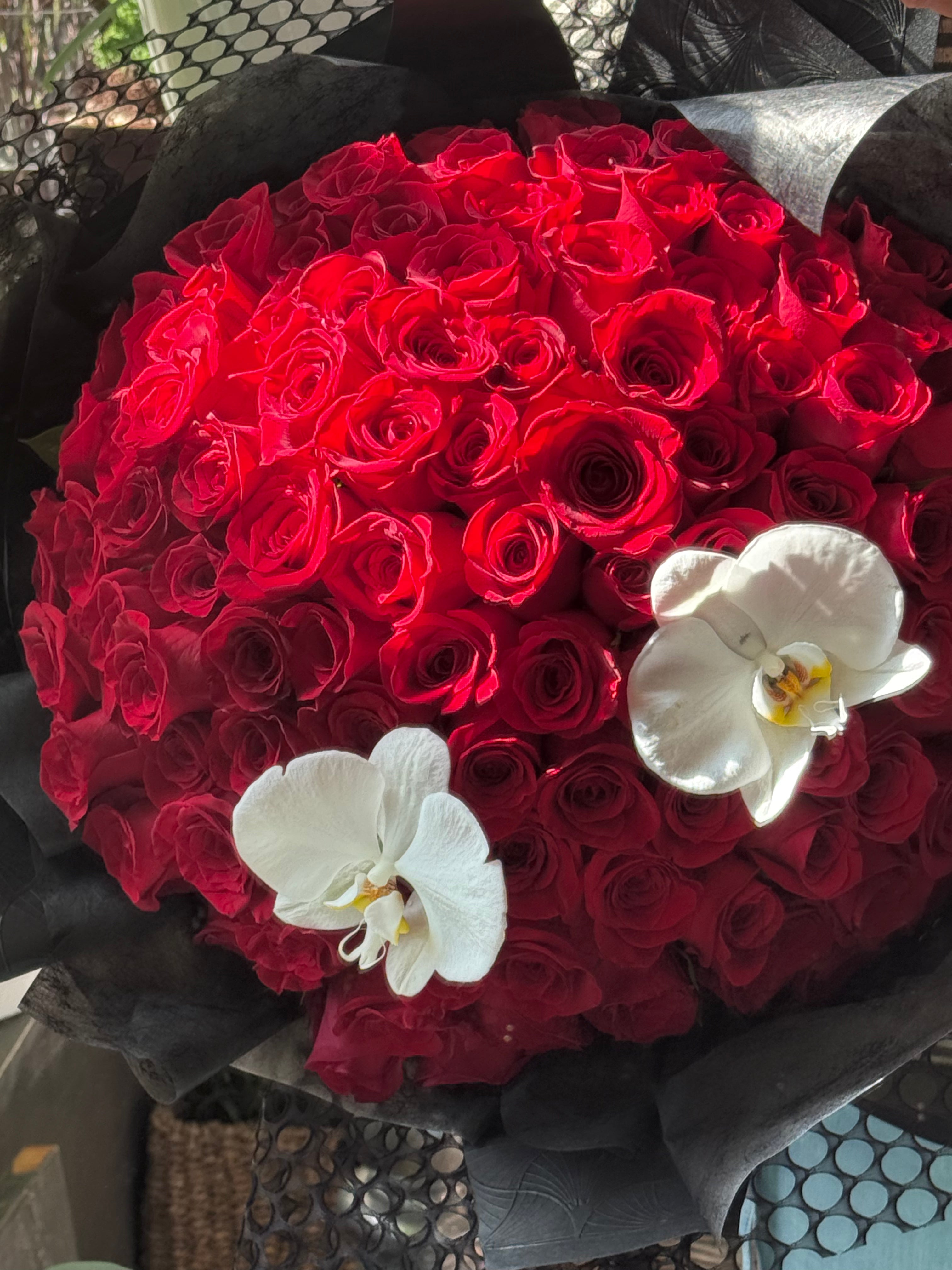 Valentine's Day - 50 Roses Bouquet