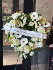 Funeral and Sympathy Heart Wreath