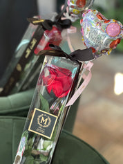 MOTHER'S DAY-Single Long Stem Rose Preserved
