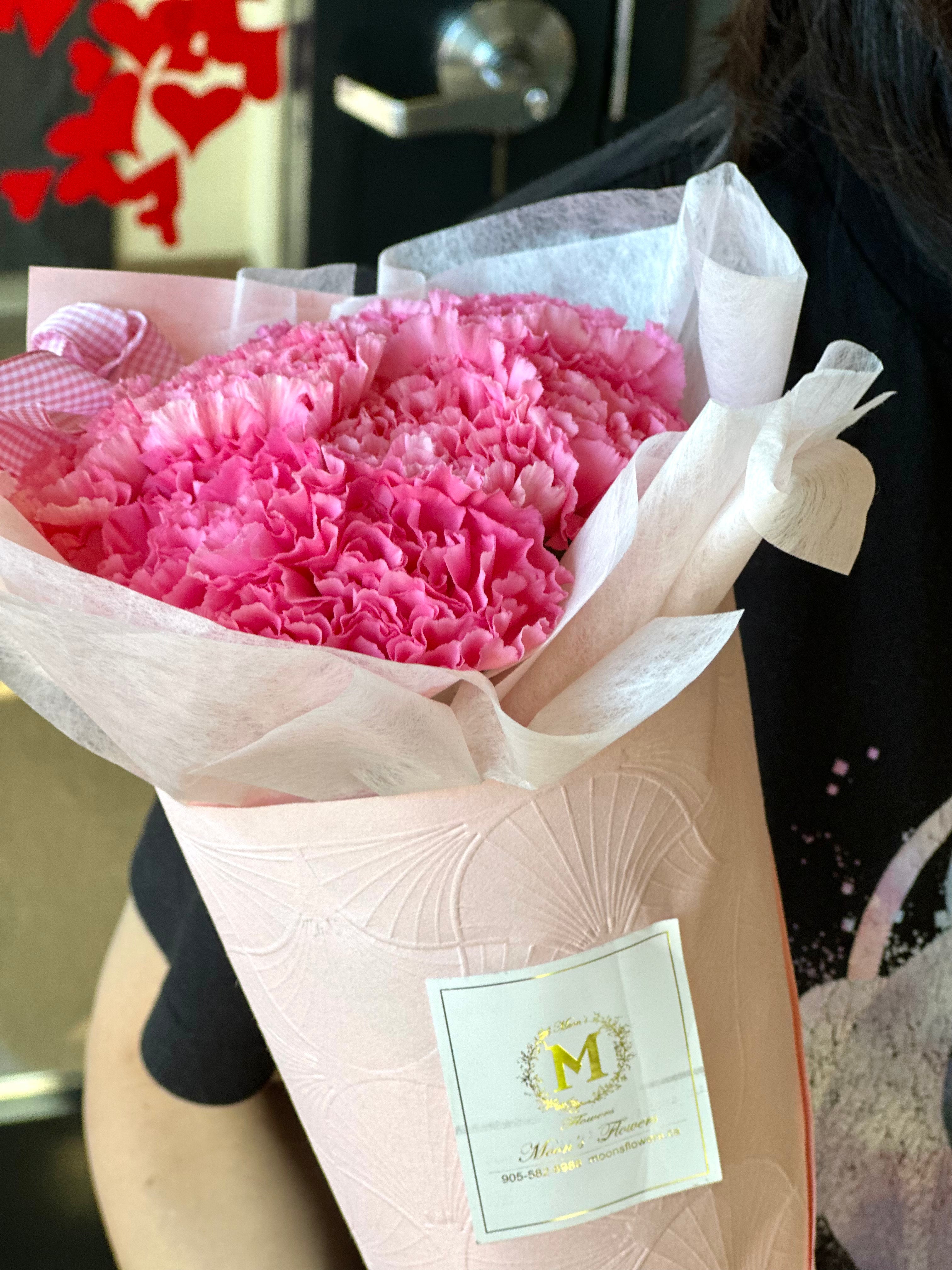 핑크 꽃 꽃다발