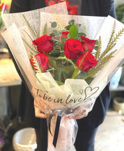 Valentine's Day - Half Dozen Rose