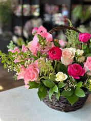 Flowers in a Basket