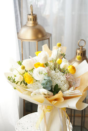 Sunrise Yellow Flower Bouquet