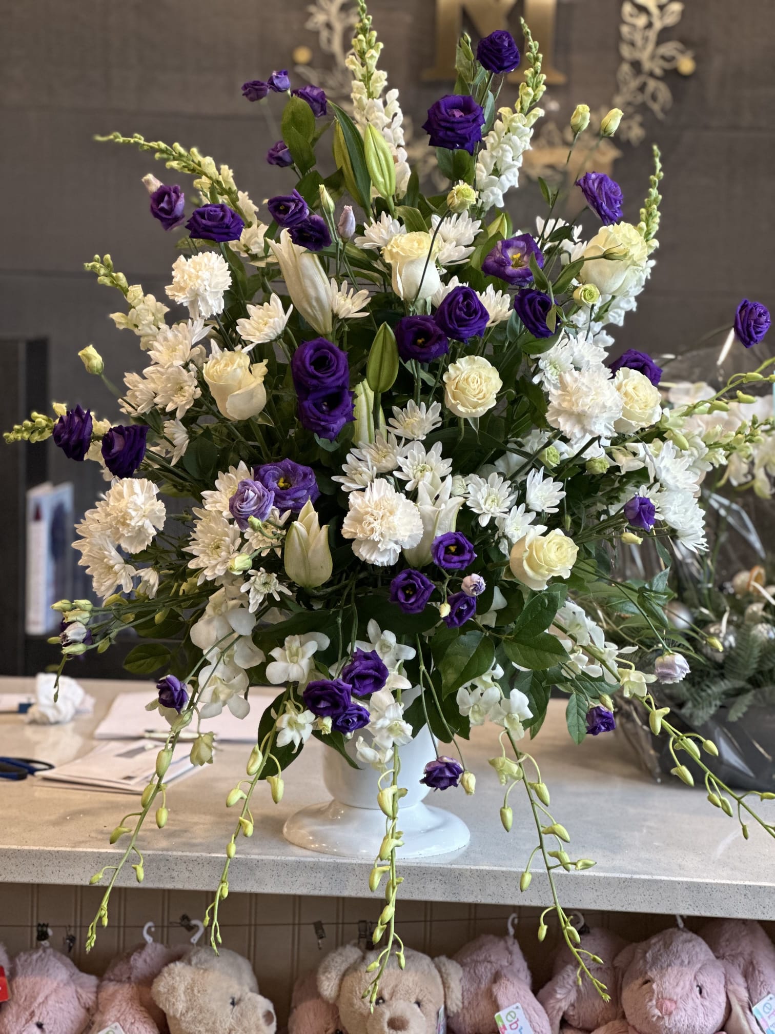 Funeral Spray Arrangement | Flower Delivery Toronto | Same Day Delivery ...