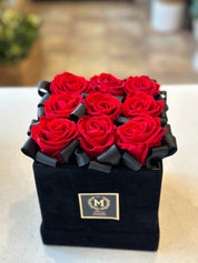 Preserved Rose in Velvet Box - 9