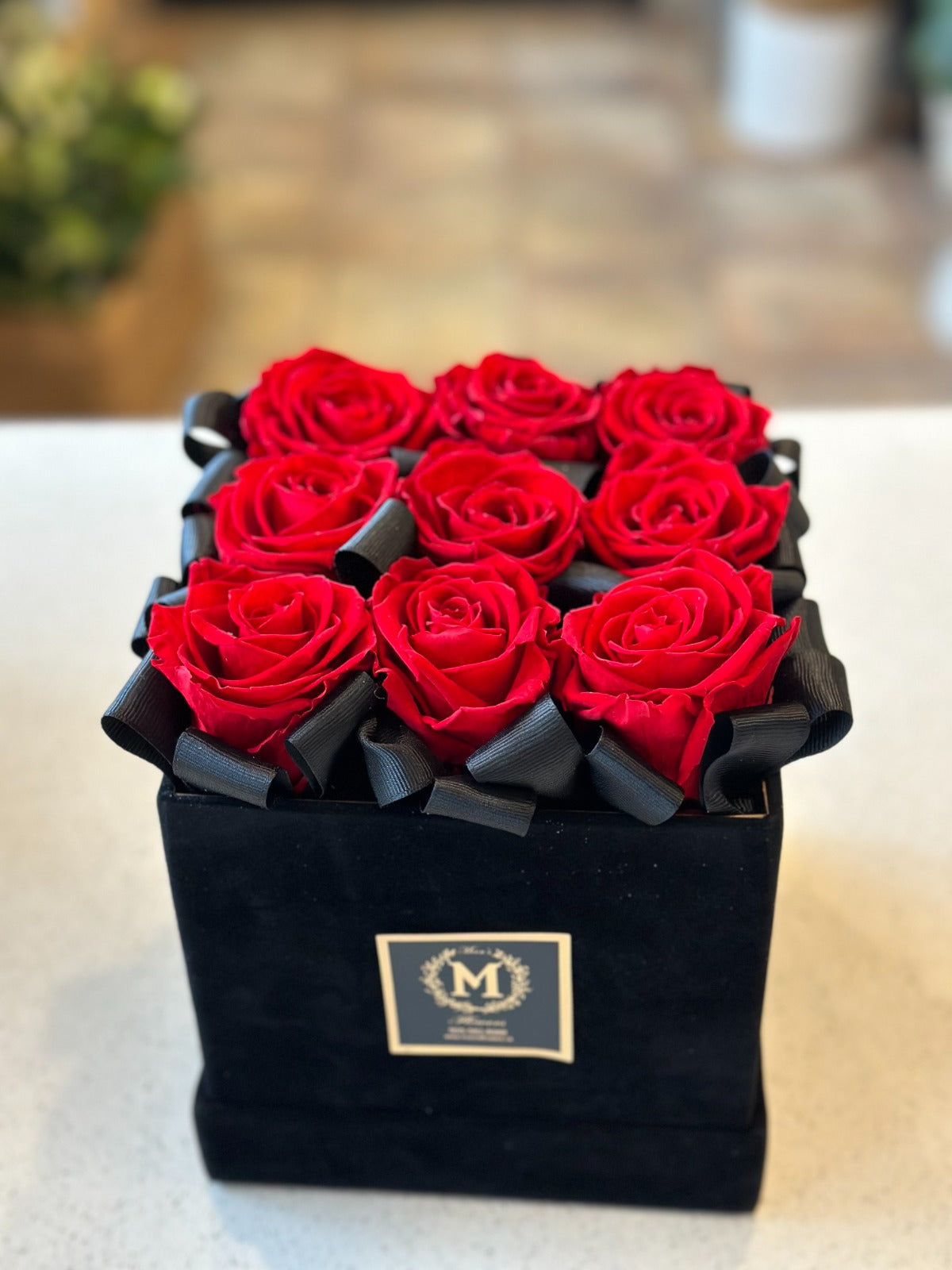 Mother's Day - Preserved Rose in Velvet Box - 9