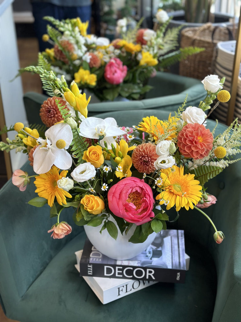 Peace Lily Sympathy Arrangement Flower Delivery Toronto Same Day