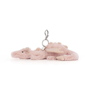 Rose Dragon Bag Charm Jellycat