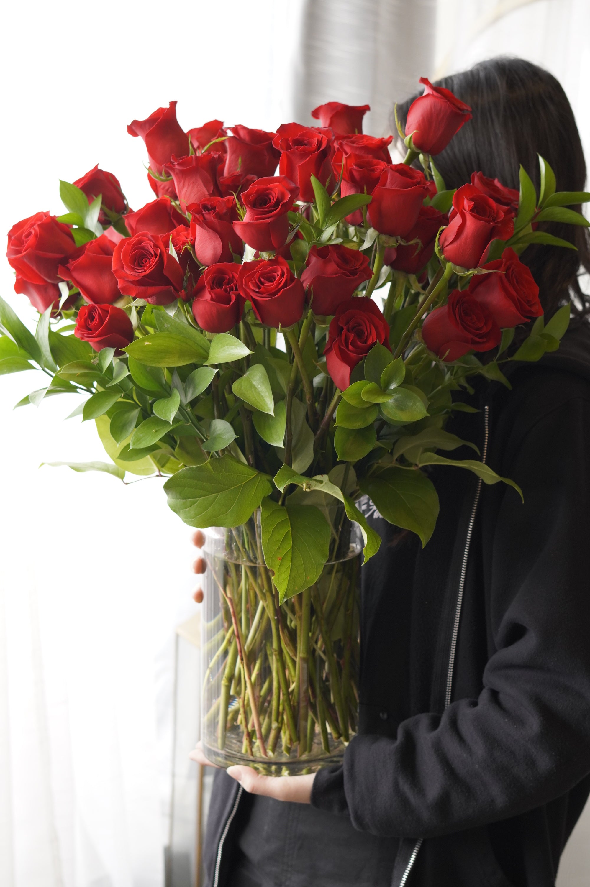 꽃병 속의 장미