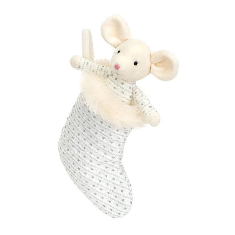 Shimmer Stocking Mouse Jellycat