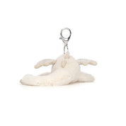 Snow Dragon Bag Charm Jellycat