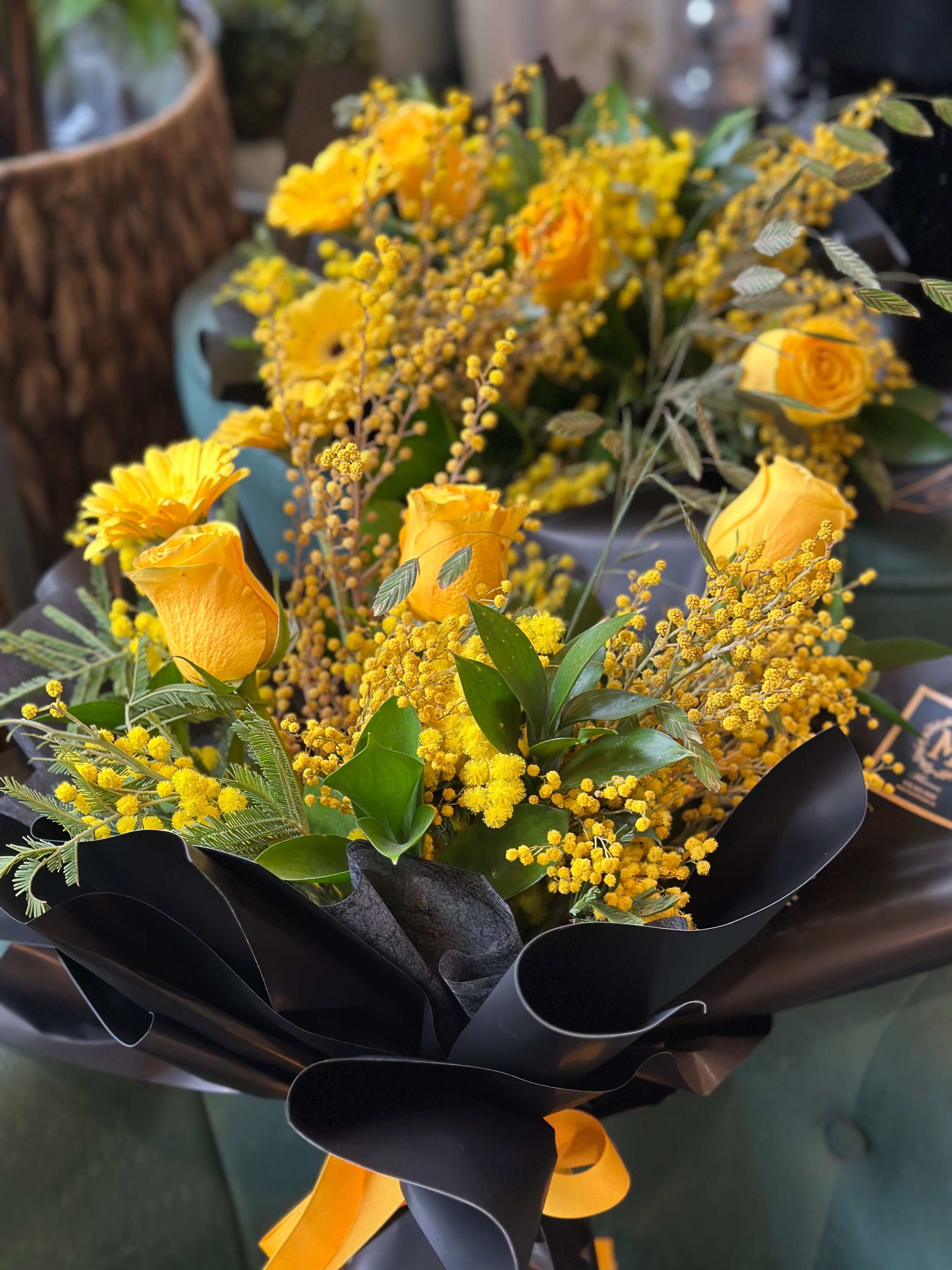 Strength & Grace Mimosa Bouquet