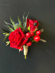 classic rose Boutonnière for prom or formal event GTA