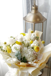 Sunrise Yellow Flower Bouquet