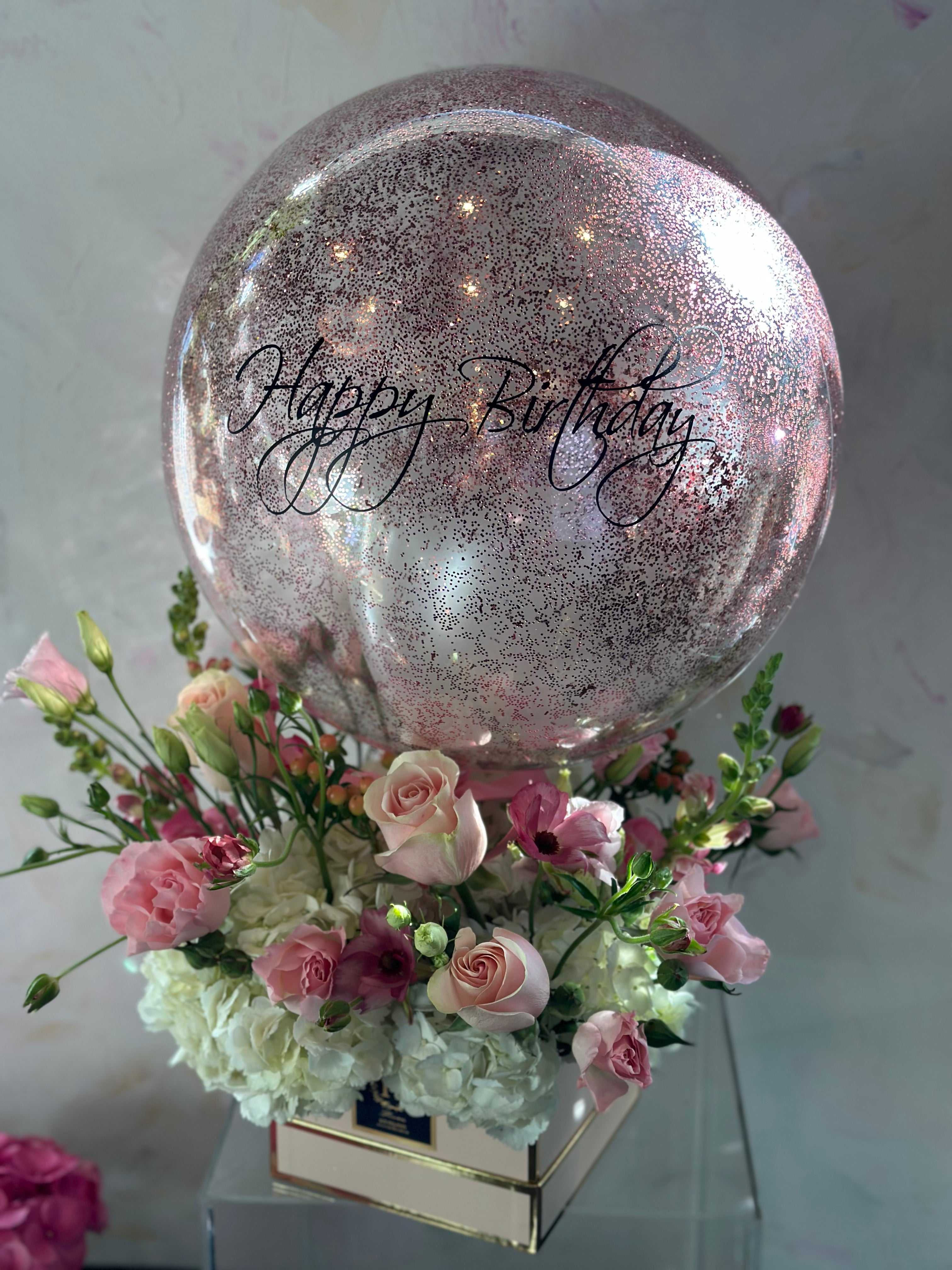 Balloon with Flowers