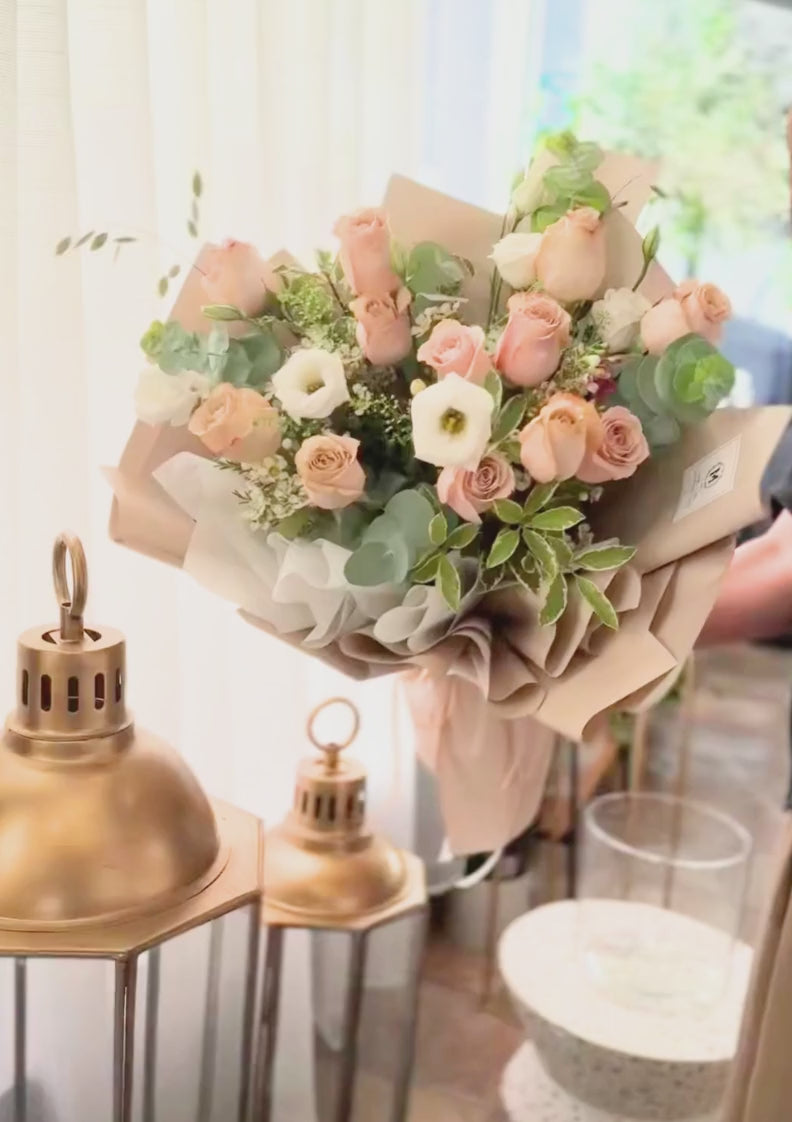 Cafe Mocha-champagne rose