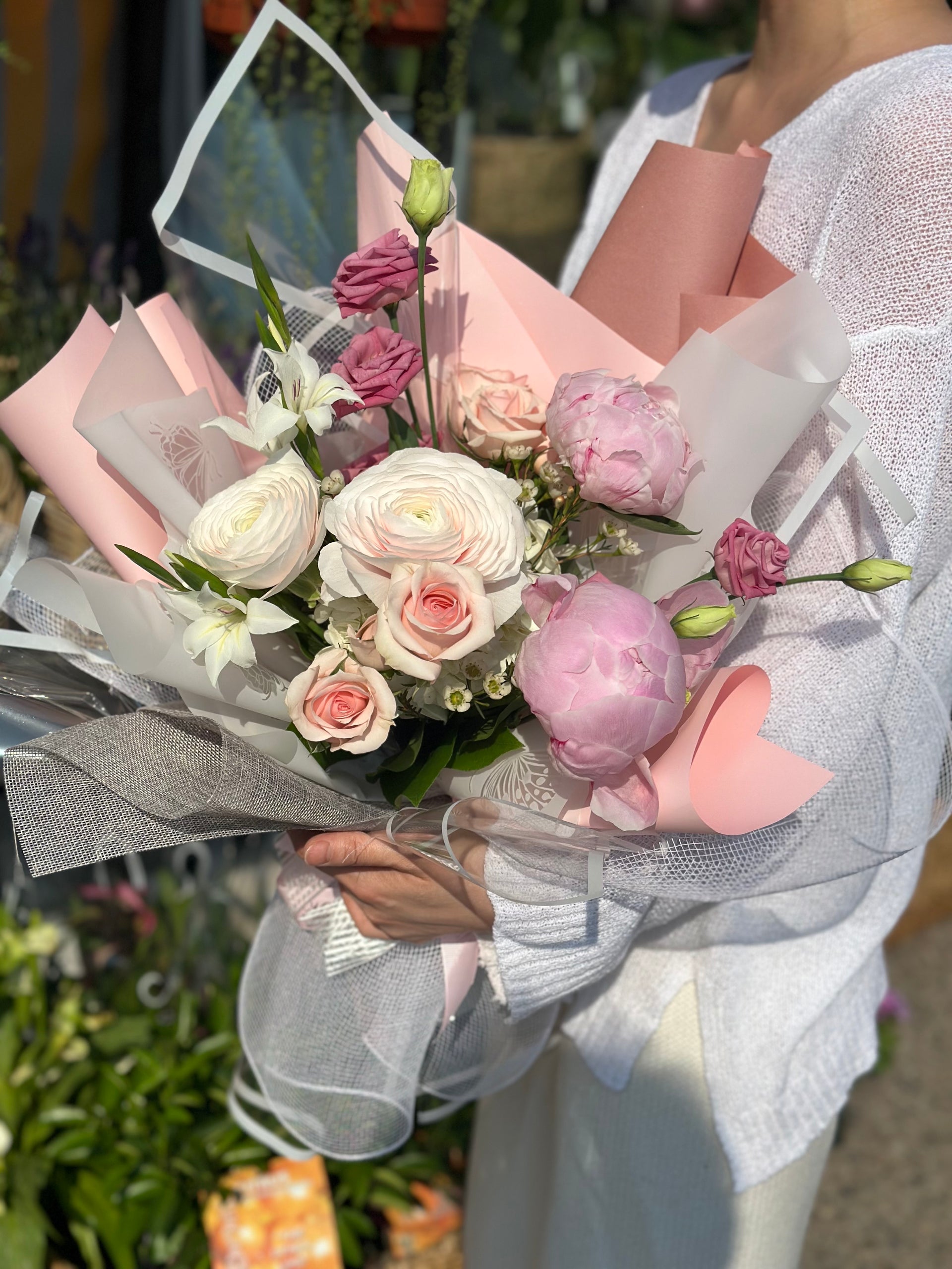 Peace Lily Sympathy Arrangement Flower Delivery Toronto Same Day Delivery Moon’s Flowers