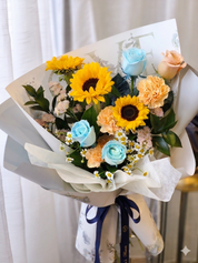 Radiant Beginnings Sunflower Bouquet
