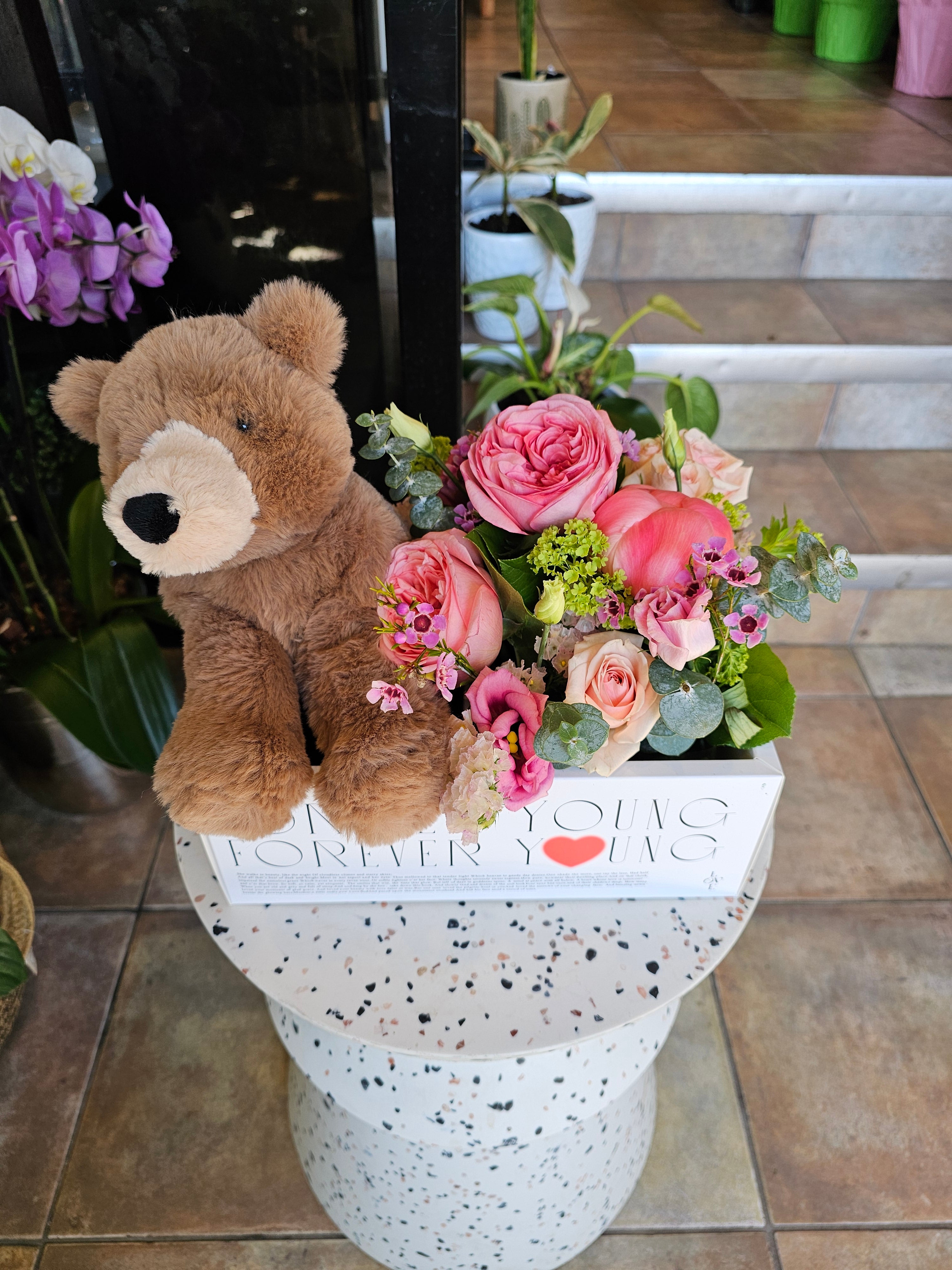 ジェリーキャット ローズ花　Rose Bouquet Amuseables Rose Bouquet - Official Jellycat