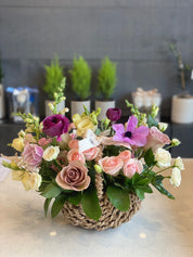 Flowers in a Basket