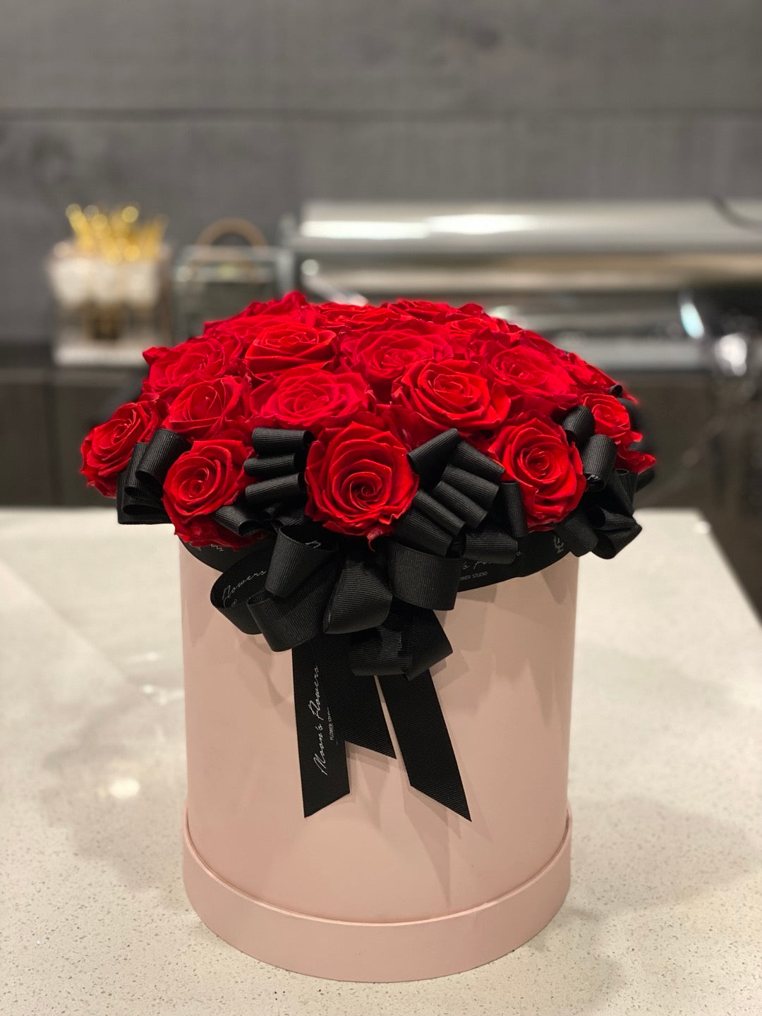Valentine's Day - preserved Roses Box