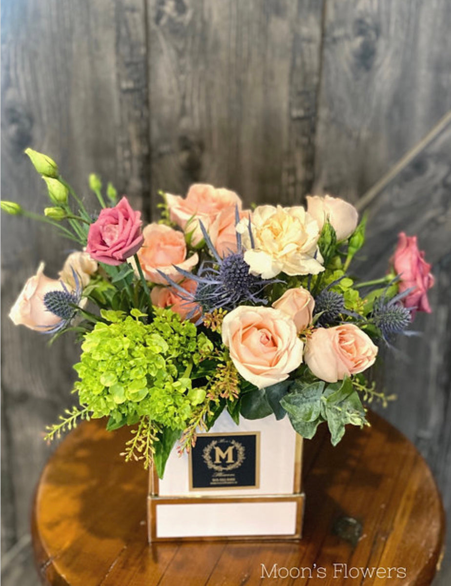 Pink Box Flowers