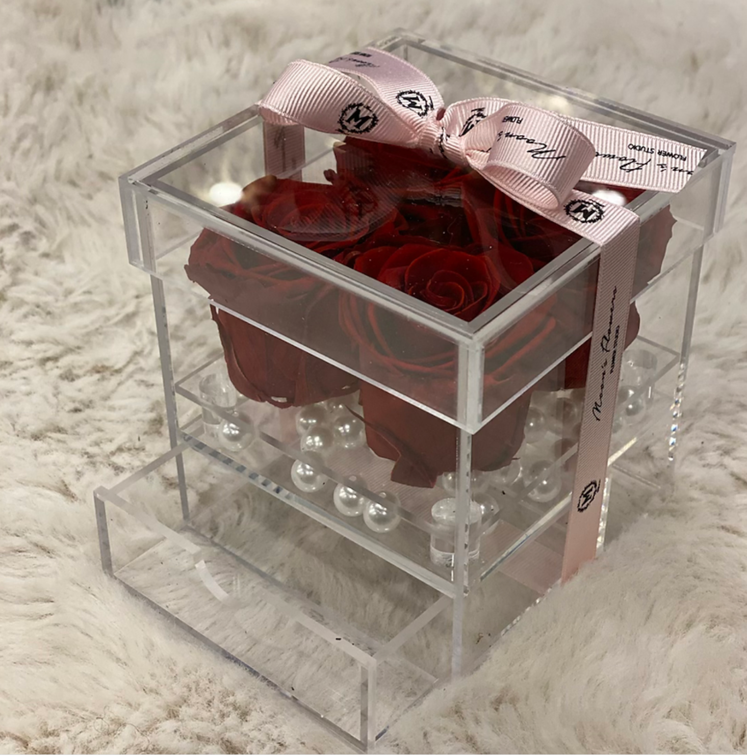 Valentine's Day - Preserved Rose in a Acrylic Box-4